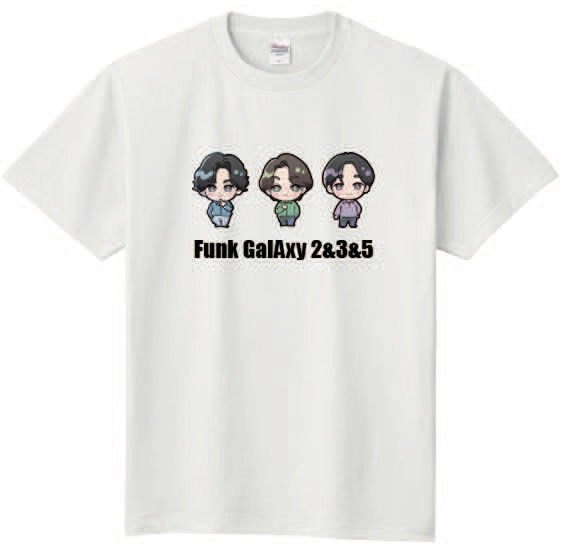 Funk GalAxy Tシャツ・ホワイト